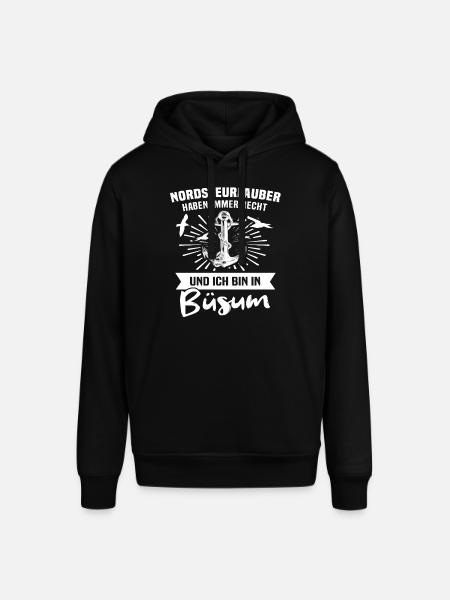 Büsum Büsumer - Stanley/Stella Unisex Hoodie SOUNDER - Schwarz