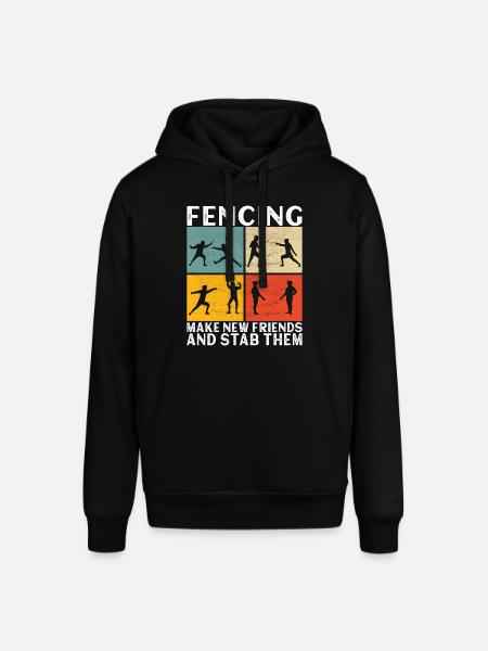 Fencing Fencing - Stanley/Stella SOUNDER Unisex Hoodie - black