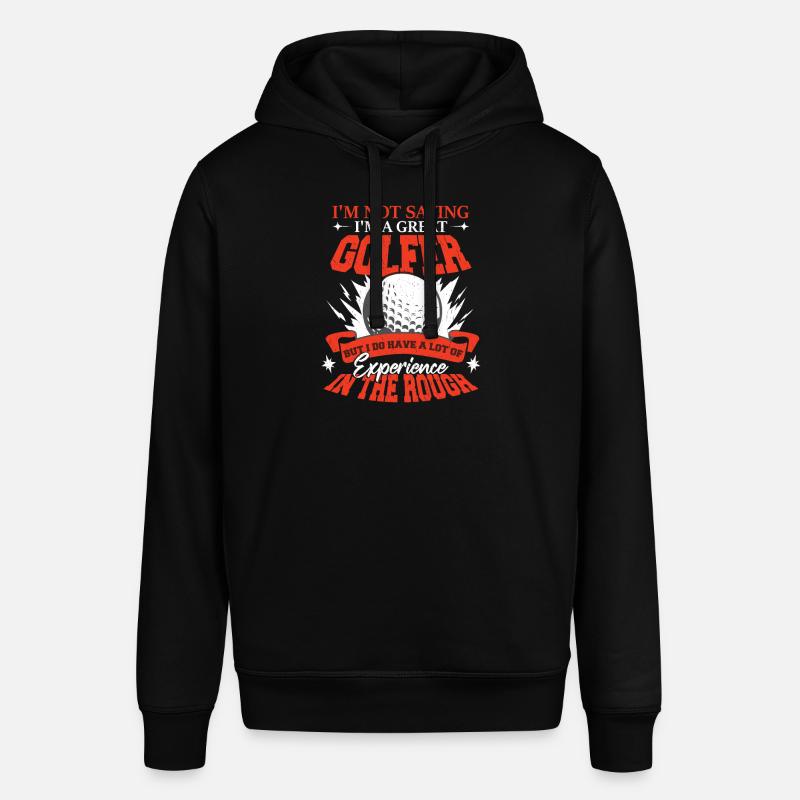 Ich bin ein großartiger Golfer - Stanley/Stella Unisex Hoodie SOUNDER - Schwarz