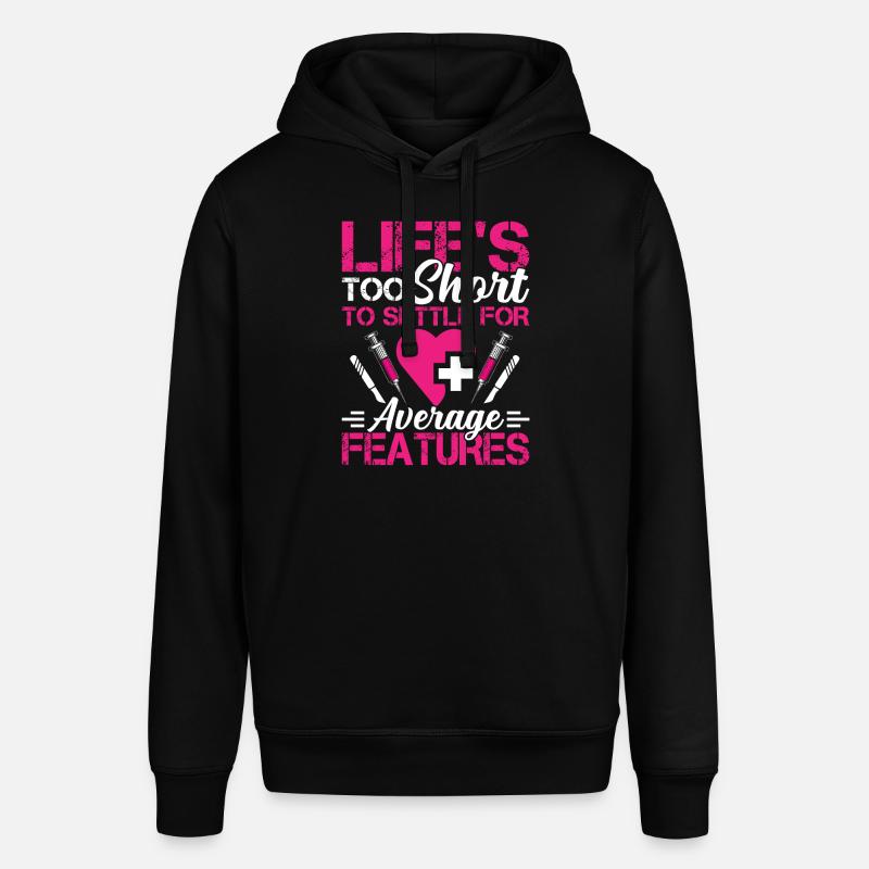 Plastic surgery make do with - Stanley/Stella SOUNDER Unisex Hoodie - black