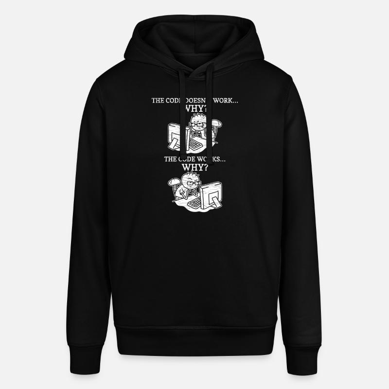 Programmierer Coder Informatiker - Stanley/Stella Unisex Hoodie SOUNDER - Schwarz