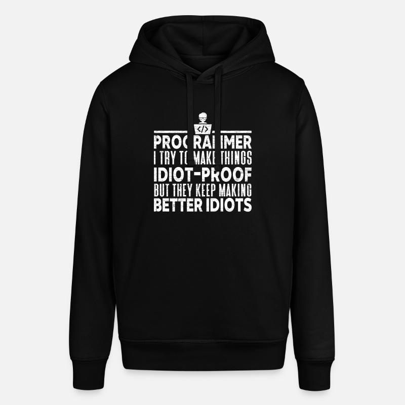 Informatiker Programmierer Coder - Stanley/Stella Unisex Hoodie SOUNDER - Schwarz