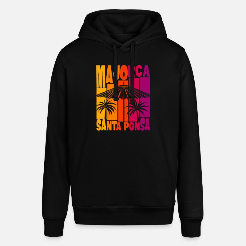 Majorque Santa Ponsa - Sweat à capuche SOUNDER Stanley/Stella Unisexe - noir