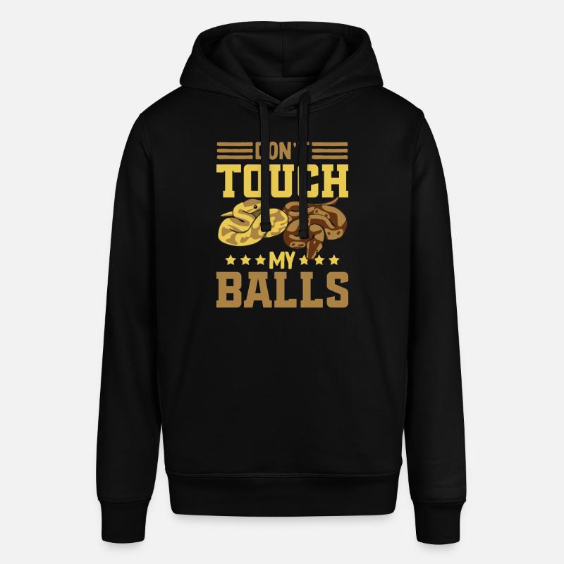 Ballpython Python Königspython - Stanley/Stella Unisex Hoodie SOUNDER - Schwarz