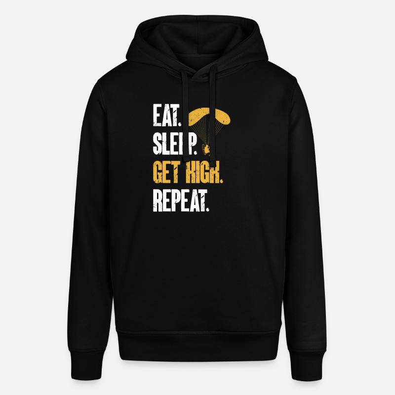 Paramotor Motorized paraglider - Stanley/Stella SOUNDER Unisex Hoodie - black