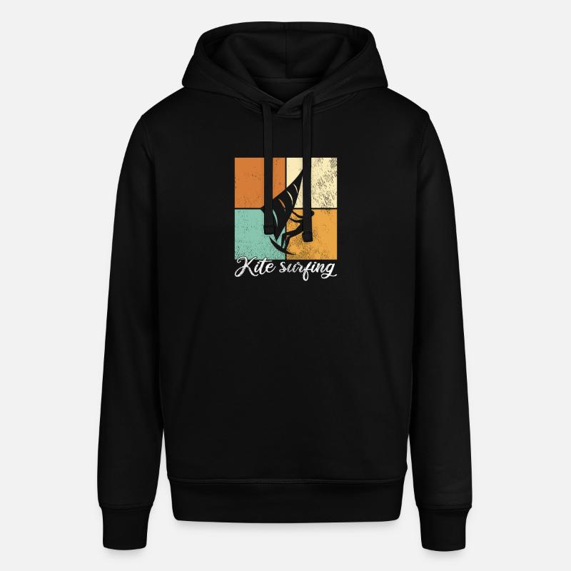 Kite surf - Sweat à capuche SOUNDER Stanley/Stella Unisexe - noir