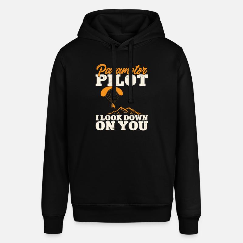 Paramotor Motorized paraglider - Stanley/Stella SOUNDER Unisex Hoodie - black