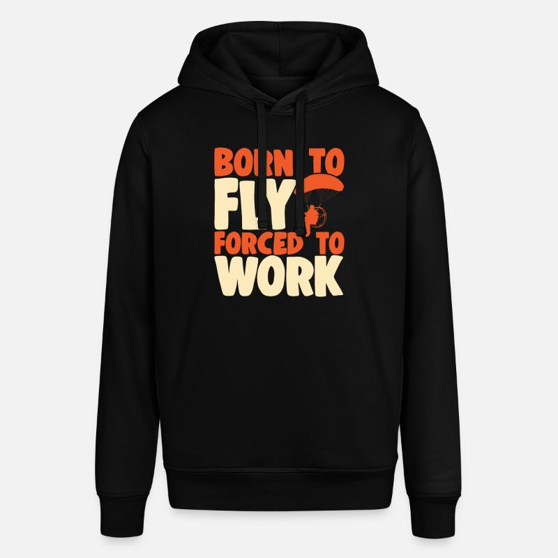 Paramotor Motorized paraglider - Stanley/Stella SOUNDER Unisex Hoodie - black