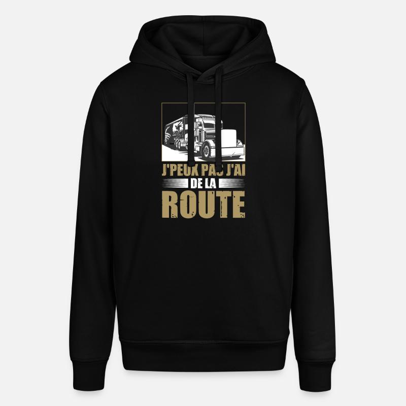 Cauffeur De Camion Route - Sweat à capuche SOUNDER Stanley/Stella Unisexe - noir