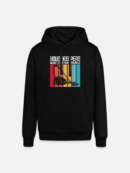 Domestic help, cleaner, housekeeper - Stanley/Stella SOUNDER Unisex Hoodie - black