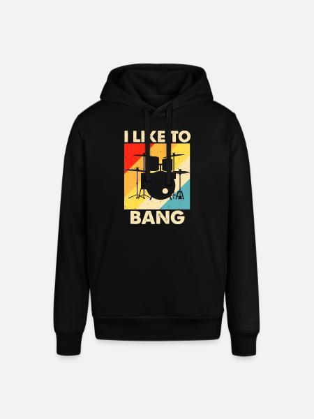 Drums Drummer Drummer - Stanley/Stella SOUNDER Unisex Hoodie - black