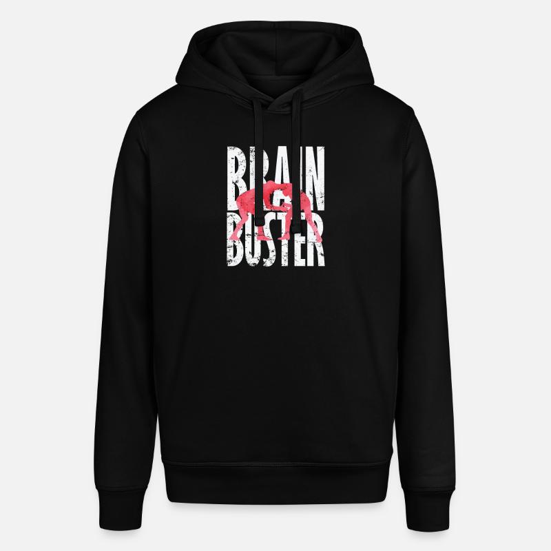 Brain Buster Lutte professionnelle - Sweat à capuche SOUNDER Stanley/Stella Unisexe - noir