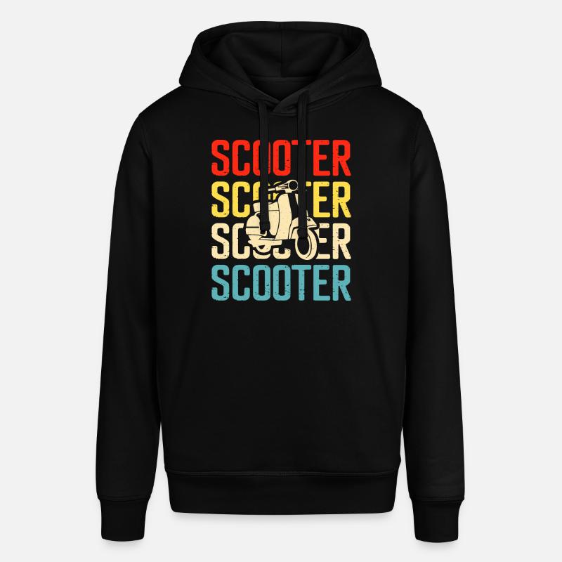 Roller Rollerfahrer Motorroller - Stanley/Stella Unisex Hoodie SOUNDER - Schwarz