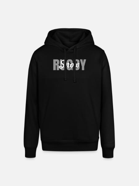Snow Rugby - Stanley/Stella SOUNDER Unisex Hoodie - black