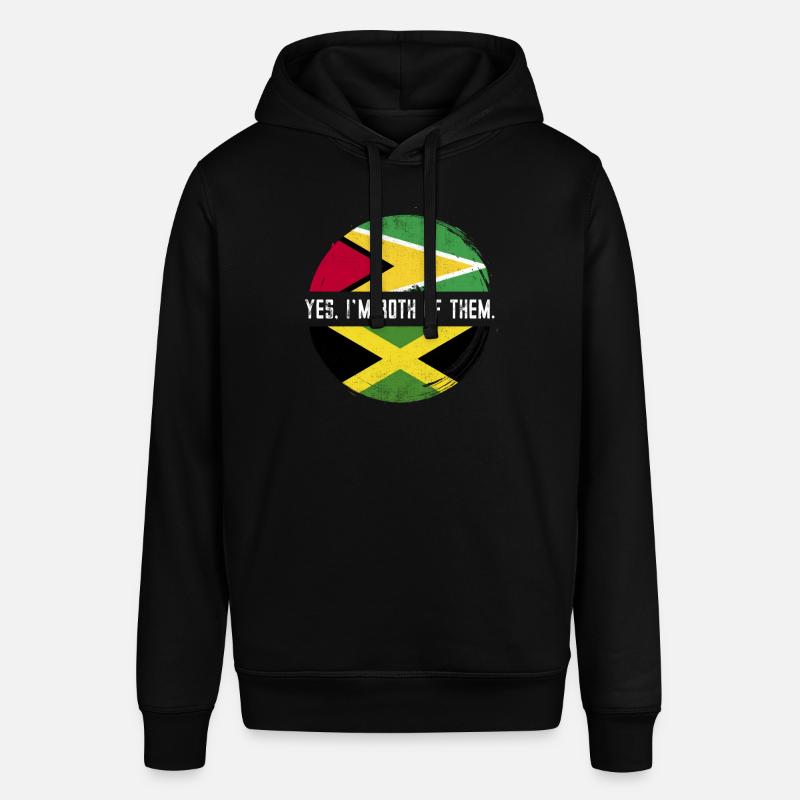Guyana Drapeau Guyanais Guyana - Sweat à capuche SOUNDER Stanley/Stella Unisexe - noir