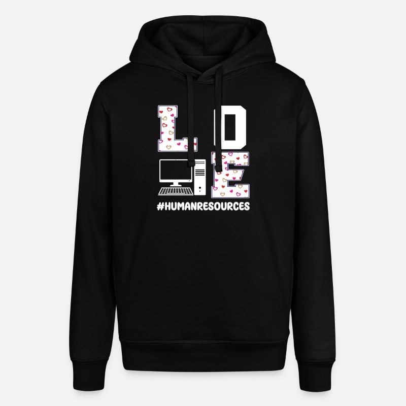 Chère Ressources Humaines Saint-Valentin - Sweat à capuche SOUNDER Stanley/Stella Unisexe - noir