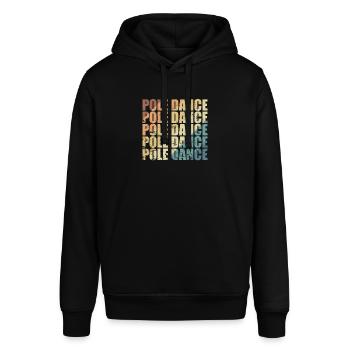 Pole Dance Stange Balance - Stanley/Stella Unisex Hoodie SOUNDER - Schwarz - Vorne - Alina (178cm) & Michal (187cm)