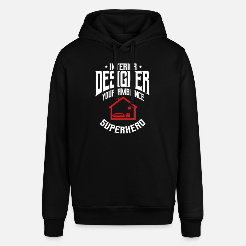 Design drôle d’architecte d’intérieur - Sweat à capuche SOUNDER Stanley/Stella Unisexe - noir