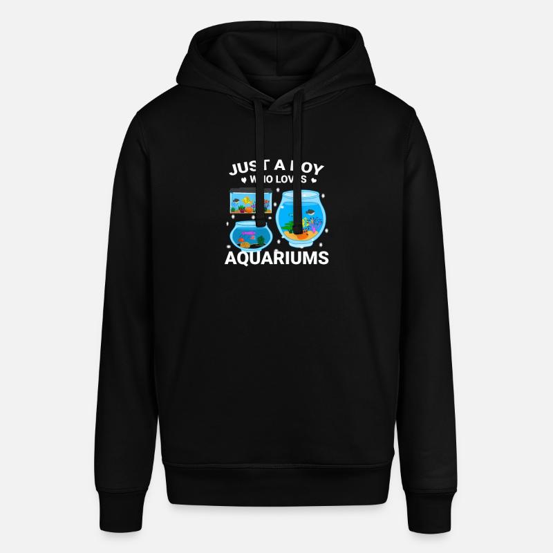 Cadeau de poisson d’aquarium - Sweat à capuche SOUNDER Stanley/Stella Unisexe - noir