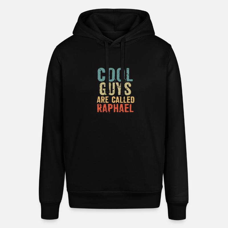Les mecs cool s’appellent raphael - Sweat à capuche SOUNDER Stanley/Stella Unisexe - noir