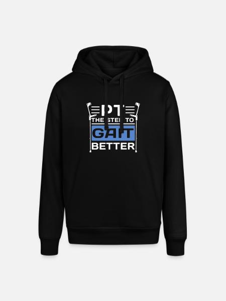 PT Physiotherapy Physiotherapist Job - Stanley/Stella SOUNDER Unisex Hoodie - black
