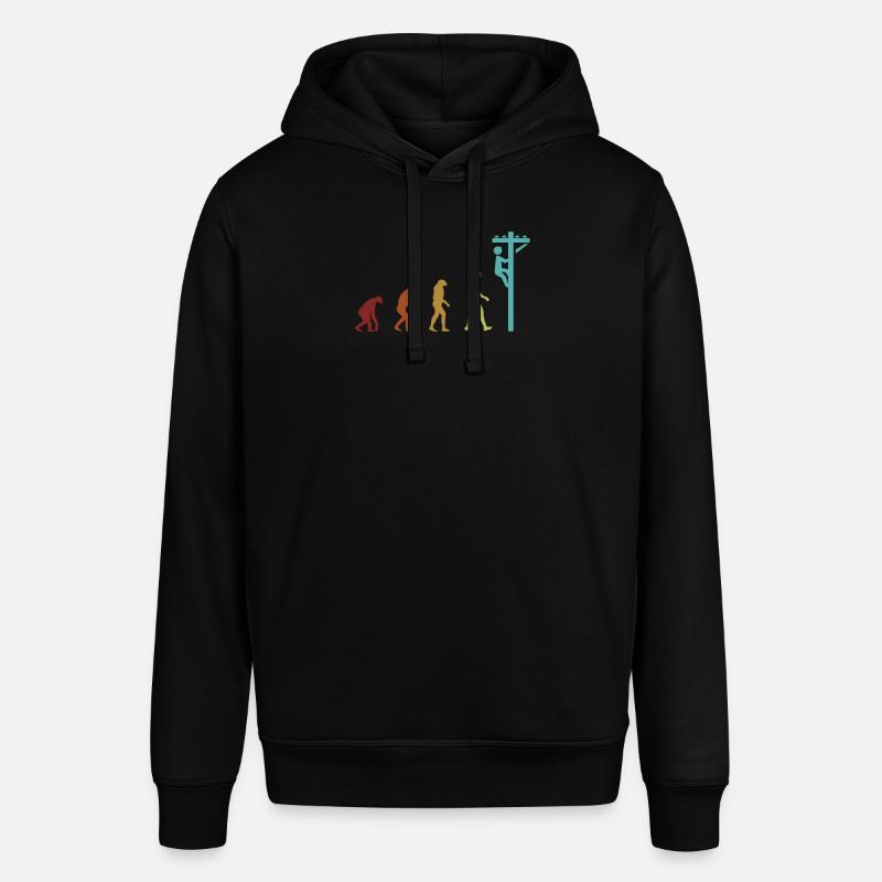 Electrician Evolution Electronics Technician Electrician - Stanley/Stella SOUNDER Unisex Hoodie - black