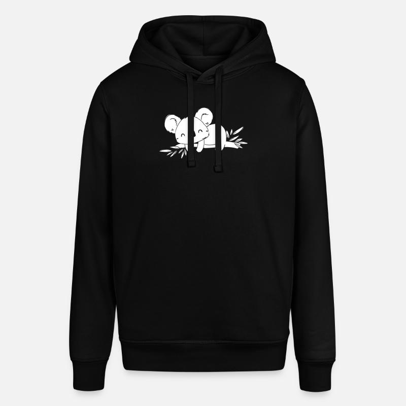 Branche de l’ours Koala - Sweat à capuche SOUNDER Stanley/Stella Unisexe - noir