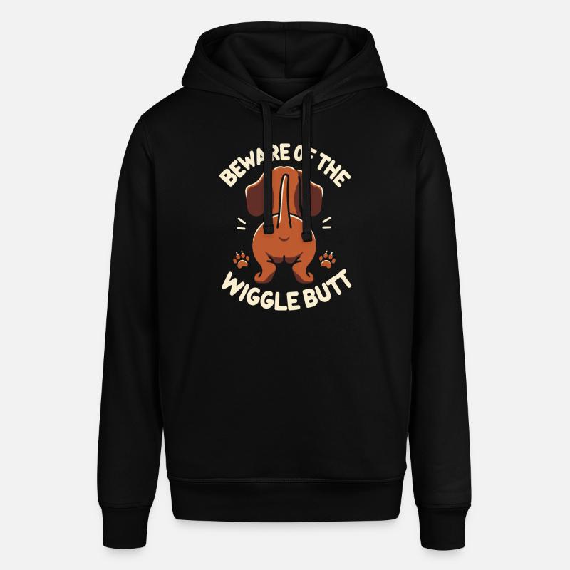 Teckel Wigglebutt - Sweat à capuche SOUNDER Stanley/Stella Unisexe - noir