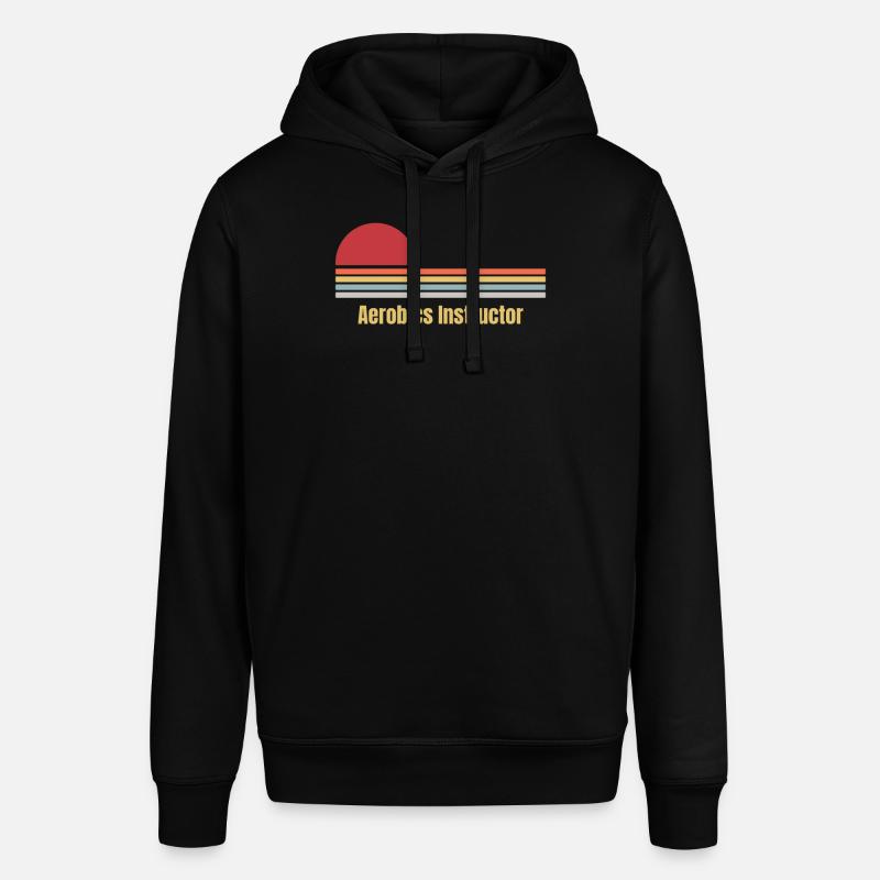 Instructeur d’aérobic - Sweat à capuche SOUNDER Stanley/Stella Unisexe - noir