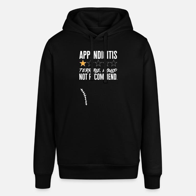 Appendicectomie Appendicite - Sweat à capuche SOUNDER Stanley/Stella Unisexe - noir