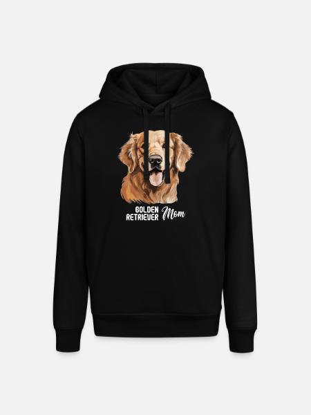 Dog Golden Retriever - Stanley/Stella SOUNDER Unisex Hoodie - black
