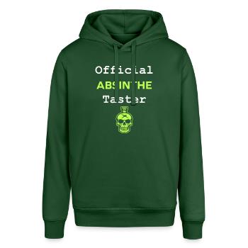 Offizielle Absinth-Verkostung - Stanley/Stella Unisex Hoodie SOUNDER - Flaschengrün - Vorne - Alina (178cm) & Michal (187cm)