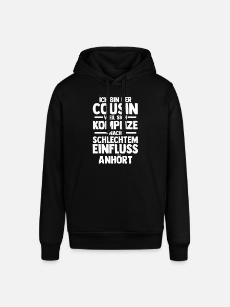Cousins Cousin - Stanley/Stella Unisex Hoodie SOUNDER - Schwarz