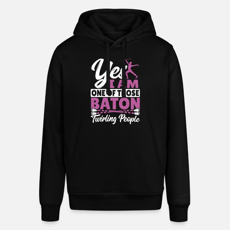 Bâton Twirling Bâton Twirler cadeau - Sweat à capuche SOUNDER Stanley/Stella Unisexe - noir