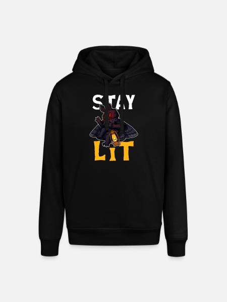 Mothman Crypttide Cryptozoology - Stanley/Stella SOUNDER Unisex Hoodie - black