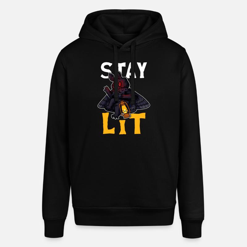 Cryptozoologie de Mothman Crypttide - Sweat à capuche SOUNDER Stanley/Stella Unisexe - noir
