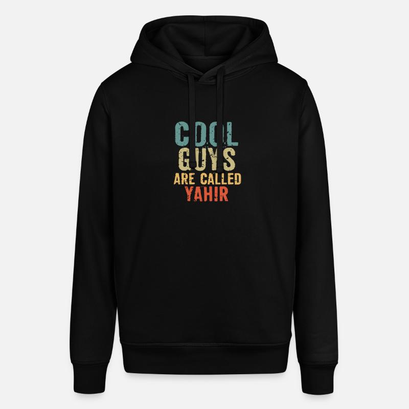 Les mecs cool s’appellent Yahir - Sweat à capuche SOUNDER Stanley/Stella Unisexe - noir