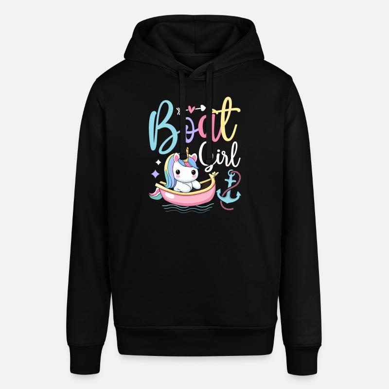 Bootfahren Bootsführer Bootsfahrer - Stanley/Stella Unisex Hoodie SOUNDER - Schwarz