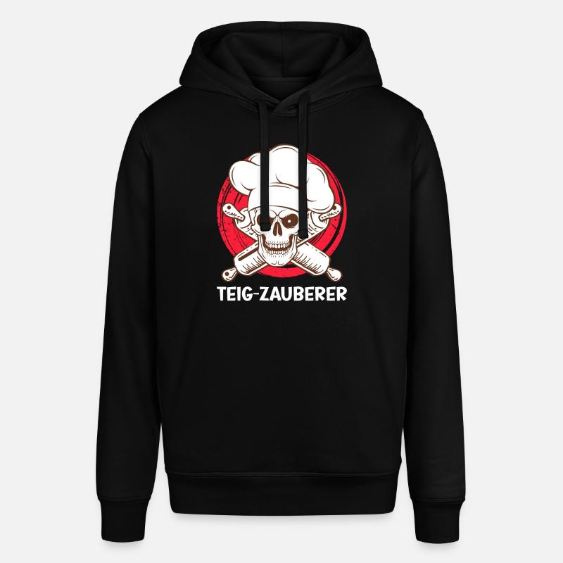Teig Zauberer Backfans Backen Teigflüsterer - Stanley/Stella Unisex Hoodie SOUNDER - Schwarz