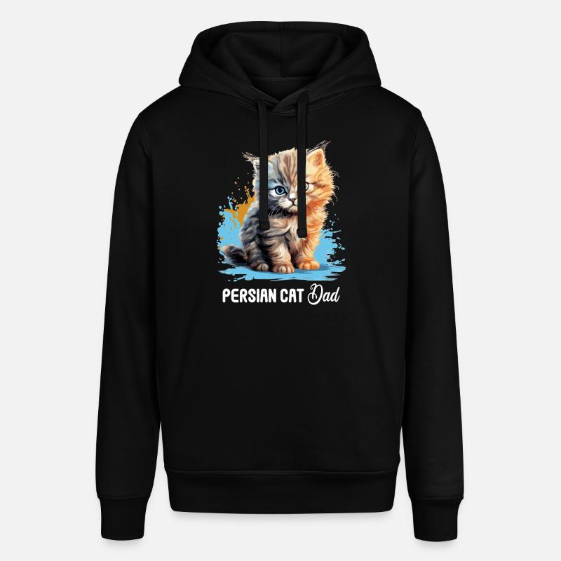 Chat persan Perser Katze - Sweat à capuche SOUNDER Stanley/Stella Unisexe - noir