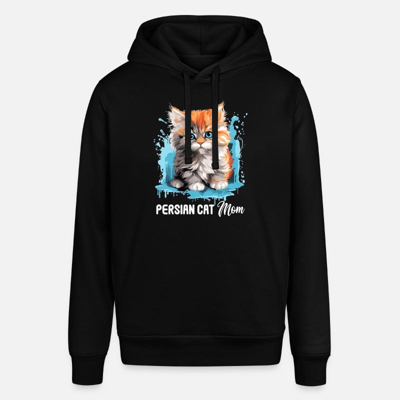 Chat persan Perser Katze - Sweat à capuche SOUNDER Stanley/Stella Unisexe - noir