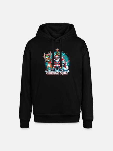 Christmas Squad - Stanley/Stella SOUNDER Unisex Hoodie - black