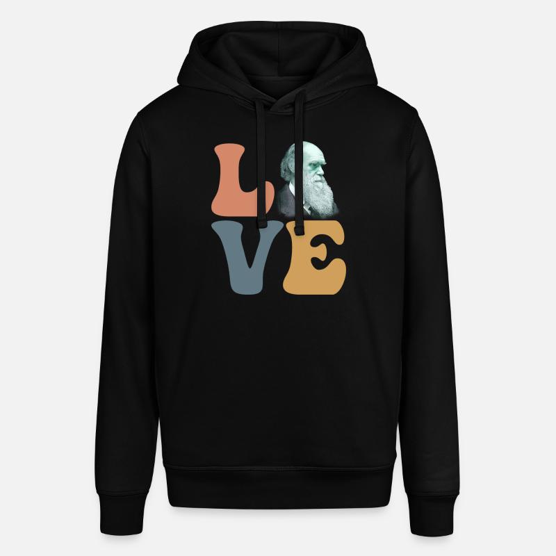 Charles Darwin Evolutionstheorie Atheist - Stanley/Stella Unisex Hoodie SOUNDER - Schwarz