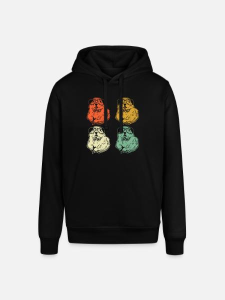 Prairie dog - Stanley/Stella SOUNDER Unisex Hoodie - black
