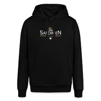 Sardinien Klettern - Stanley/Stella Unisex Hoodie SOUNDER - Schwarz - Vorne - Alina (178cm) & Michal (187cm)