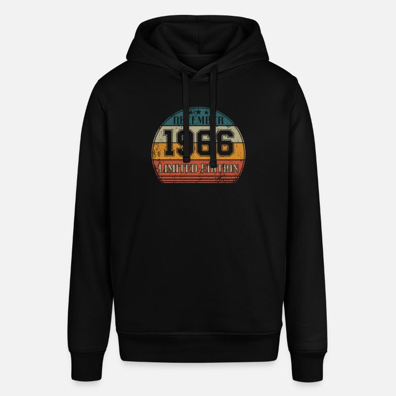 Anniversaire - Edition Limitée Décembre 1966 - Sweat à capuche SOUNDER Stanley/Stella Unisexe - noir