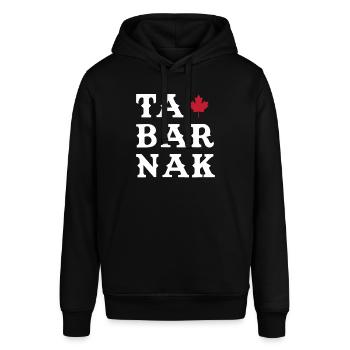 Tabarnak Je Me Barre Au Canada Feuille D'érable - Sweat à capuche SOUNDER Stanley/Stella Unisexe - noir - Devant - Alina (178cm) & Michal (187cm)