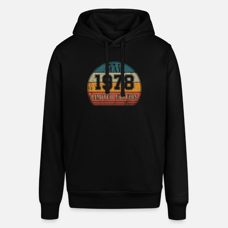 Anniversaire - Edition Limitée Mai 1978 - Sweat à capuche SOUNDER Stanley/Stella Unisexe - noir