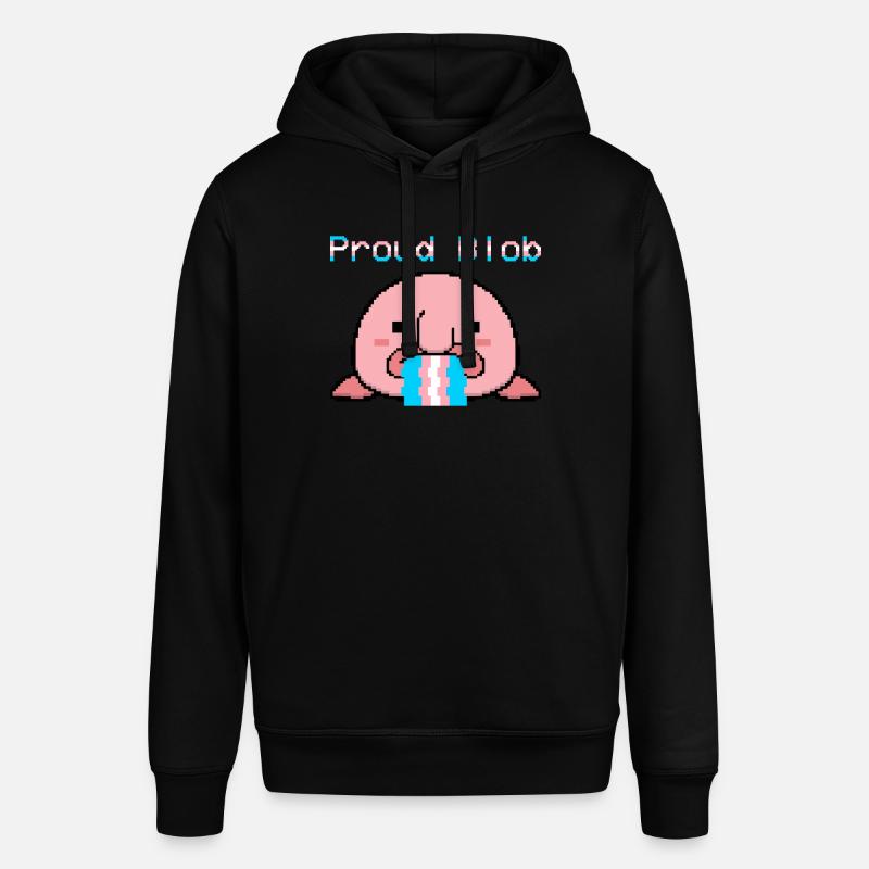 Blobfish Drapeau Trans Fierté Trans - Sweat à capuche SOUNDER Stanley/Stella Unisexe - noir