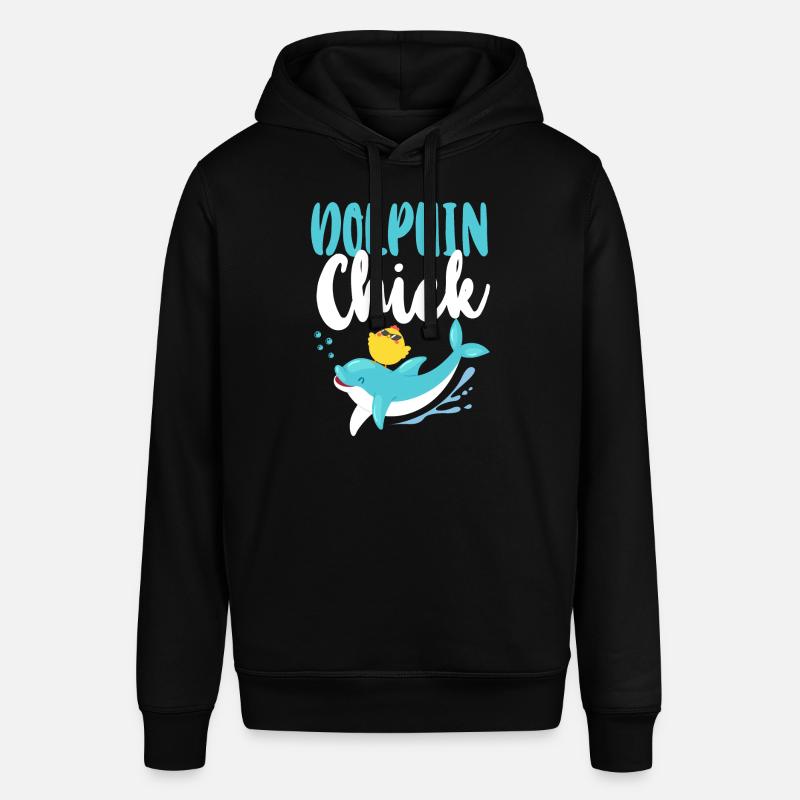 Poulet Dauphin Poussin Dauphin - Sweat à capuche SOUNDER Stanley/Stella Unisexe - noir